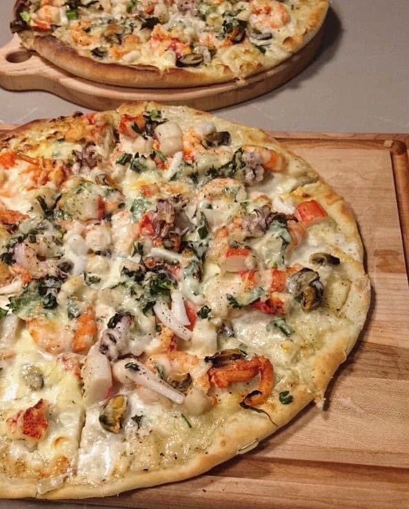 Pizza Fruit de mer(moyen)